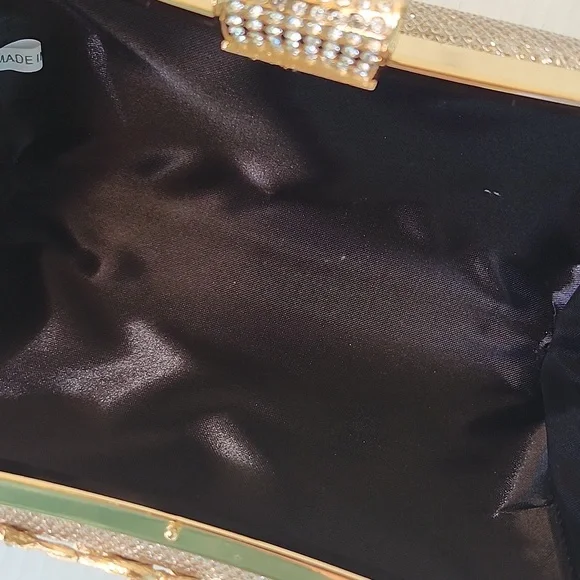 ELEGANT HARD SHELL EVENING BAG - Picture 8 of 10